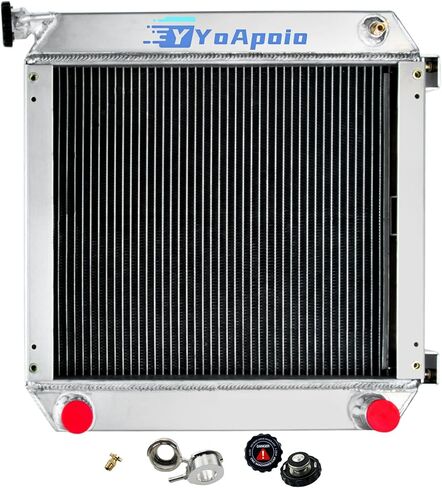 3 Row Aluminum Radiator for Ford New Holland Tractor TC35 TC35D TC40DA TC35DA TC40 TC40D 86401465, Full Performance Aluminium Radiators, Automotive Replacement Radiator in Kuwait
