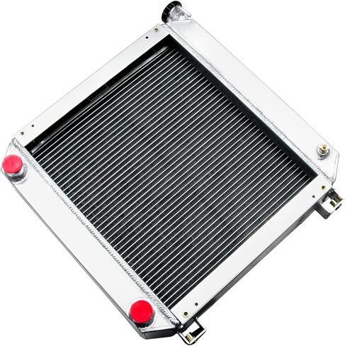 3 Row Aluminum Radiator for Ford New Holland Tractor TC35 TC35D TC40DA TC35DA TC40 TC40D 86401465, Full Performance Aluminium Radiators, Automotive Replacement Radiator in Kuwait