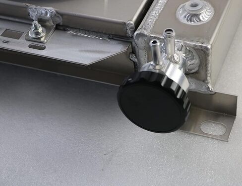 مشعاع ألومنيوم 4 صف لـ 1985-1997 Ford F Super Duty Bronco F150 F250 F350 F53 5.0L 5.8L 7.3 7.5L V8، مشعات مع مجموعة ترموستات كفن مروحة كهربائية in Kuwait