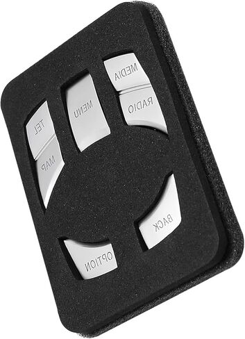 Multi-Media Control Knob Cover Trim Replacement for BMW 1 2 3 5 Series, compatile with BMW X1 X3 X4 X5 X6 Idrive 65829249439 in Saudi Arabia