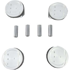 Engine Piston And Ring Kit 234102G001 230242G000 Compatible With 2007-2017 ILoad IMax H-1 Starex G4KG 2.4L in Kuwait