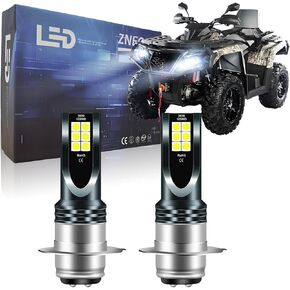 P15D H6 H6M ATV motorcycle fog lamp Bulbs Compatible for 2000-2006 Honda Rancher 350 4x4 2x4 ES Light Bulbs,H6 Light Bulbs, 12000 Lumens 6000K White 55W H6M Lights, Plug and Play, 2-Pack in Kuwait