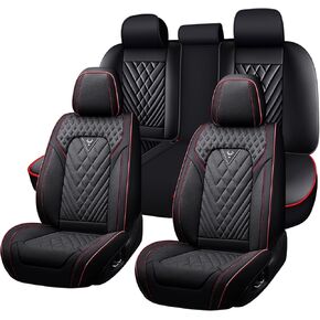 for Audi A7 2012-2025 Car Seat Covers, Premium Car Seat Cushion,Waterproof Seat Protectors, Luxury Automotive Interior Accessories Cover (5-Seat Set, Gray/Black) in Kuwait