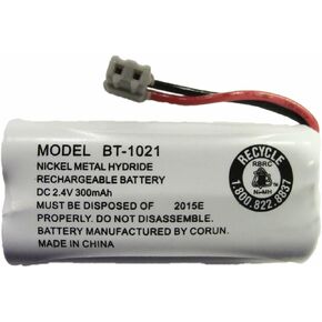 BT-1021 BBTG0798001 2.4V DC 300-mAh Rechargeable Battery for Cordless Phone - 5 Pack in Saudi Arabia