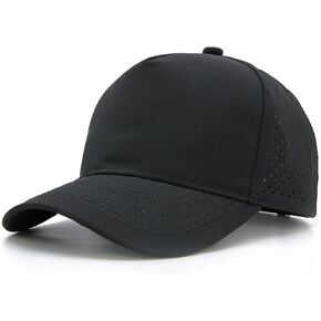 Mens Snapback Hats, Blank Quick Dry Baseball Cap, Trendy Performance Mesh Trucker Hat for Workout, Running, Gym in Saudi Arabia