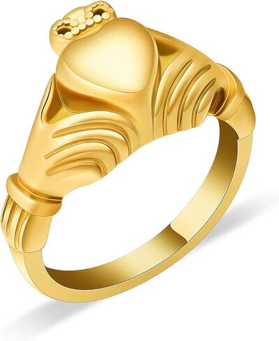 Heart Urn Rings for Ashes for Women Crown Promise Cremation Ring Hold Loved Ones Ashes Keepsake Memorial Jewelry Cremation Jewelry Ashes Locket Holding Love in Hand in Saudi Arabia