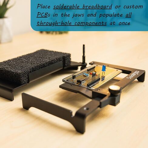 أداة اللحام اليدوية المساعدة CSJ-1 المتوافقة مع SolderJaw تحمل جميع المكونات في وقت واحد للوحات الدوائر المطبوعة (PCB) وتجميعات لوحة التجارب النموذجية in Saudi Arabia