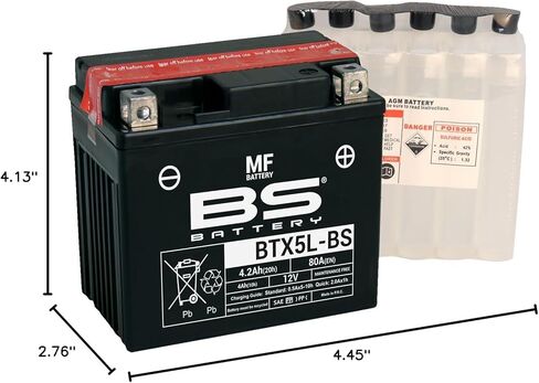 BS Battery 300618 Motorcycle Battery in Saudi Arabia