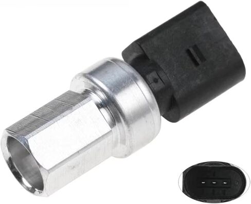 مفتاح ضغط A/C متوافق مع A1 2011-2014 لـ A3/S3 1997-2013 لـ Q7 2007-2014 OEM: 1K0959126E مستشعر مفتاح ضغط تكييف الهواء التلقائي للسيارة in Saudi Arabia