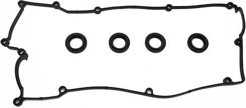 Engine Valve Cover Gasket Set Compatible with Hyundai Accent Replacement for Kia Rio Rio5 2006 2007 2008 2009 2010 2011 L4 1.8L 2.0L Replace VS50705R in Kuwait