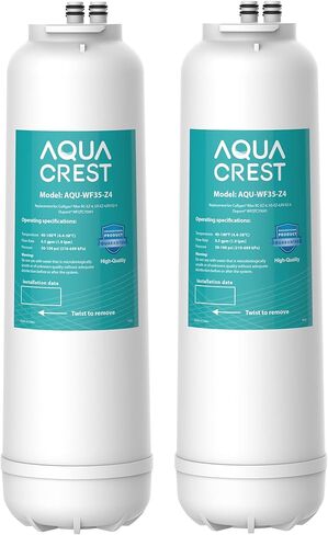 AQUA CREST RC 4 EZ-Change Premium Water Filter Replacement, Replacement for Culligan RC-EZ-4, IC-EZ-4, US-EZ-4, RC-EZ-3, DuPont WFQTC30001, WFQTC70001, 2K Gallons (Pack of 1) in Saudi Arabia