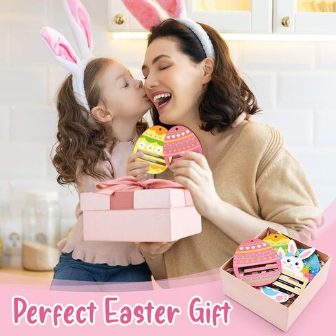 Easter Money Holder Cards Set of 6 Easter Eggs Bunnies Money Holder Cards for Easter Basket Tag Gift Card Money Gifts Easter Decor Ideas in Kuwait