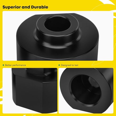 YHTAUTO 3 inch Front Leveling Lift Kit Compatible with Ford F-150 1981-1996, F-250/F-350 Super Duty 1999-2021, Excursion 2000-2005, Aluminum Coil Spring Spacers w/ 3/4-10 Studs w/Hardware Kit Set of 2 in Saudi Arabia