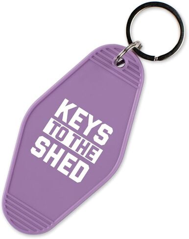 Keys To The Shed Vintage Style Motel Keychain Key Tag 3.5" in Saudi Arabia