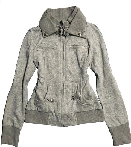 Women’s Y2K Zip Up Hoodie Emo Jacket Grunge Aesthetic Slim Fit Coat 2000s Clothing for Women Vintage Streetwear in Saudi Arabia