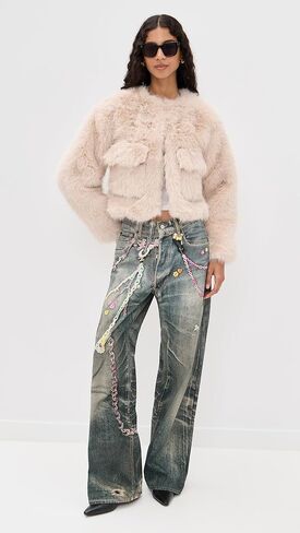 4th & Reckless Women's Reysha Faux Fur Jacket in Saudi Arabia