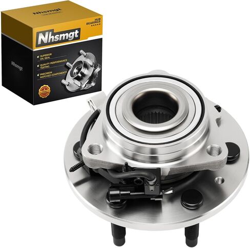 515036 4WD Front Wheel Bearing Hub Compatible with Chevy Silverado, Tahoe, Suburban, Avalanche 1500, Express, for GMC Sierra, Yukon, Savana, for Cadillac Escalade w/ABS 6 Lug 4x4/AWD in Saudi Arabia