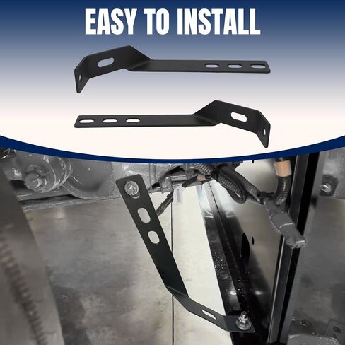 Bumper Lower Braces for Peterbilt 378 379 2017-2007, 16, 18 or 20 Inch Bumper Sizes Support Brackets in Saudi Arabia