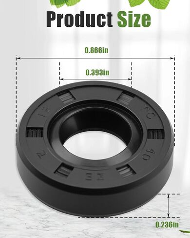 0930-060 Oil Seal (10 X 22 X 6-mm) Fit for Arctic Cat Snowmobile， High Quality Black in Kuwait