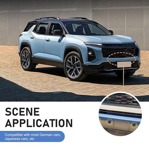 8 PCS License Plate Hole Plugs, Car Bumper Plugs, License Plate Hole Cover Clip Fixed Fastening Buckle, Universal for Most Car (Black) in Kuwait