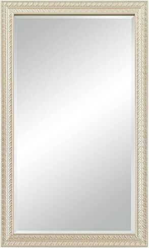 Noble Park Shaina Rectangular Vanity Decorative Wall Mirror Modern Champagne Gold Wood Frame 24" Wide for Bathroom Bedroom Living Home House Office Entryway in Saudi Arabia