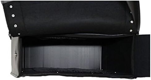 Dream Apparel EXCELSIOR INT Unisex Waterproof UV Protected Large Quick Detach Universal Fit PVC Leather Saddle Bags Motorcycles/Touring Backpack-Black in Saudi Arabia
