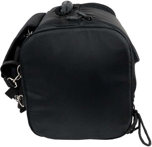 Milwaukee Performance SH684 Medium Black Textile Motorcycle Sissy Bar Bag with Reflective Piping in Kuwait