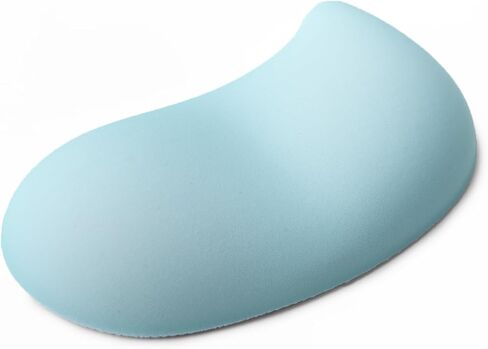 Ergonomic Mouse Wrist Rest Pad, Small Gel Mouse Keyboard Support Cushion Non-Slip Base, for Easy Typing and Wrist Pain Relief Office Computer, Laptop, PC Gaming (Black) in Saudi Arabia