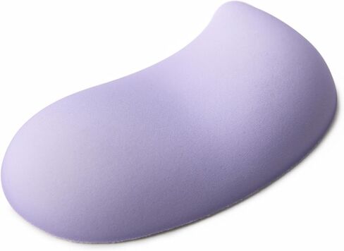 Ergonomic Mouse Wrist Rest Pad, Small Gel Mouse Keyboard Support Cushion Non-Slip Base, for Easy Typing and Wrist Pain Relief Office Computer, Laptop, PC Gaming (Black) in Saudi Arabia