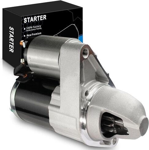 Starter Motor for:-Dodge Dart 13 14 15 16 2013 2014 2015 2016 2.0L 2.4L L4 12V 1.4KW 10 Teeth CW OE# 56029681AA, 410-48374, 91-27-3551, 91273551, 056029681AA, LRS04266, M000T39072 in Kuwait