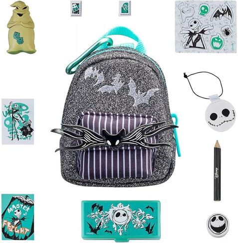 حقيبة ظهر صغيرة قابلة للتجميع من ديزني نايتمير بيفور كريسماس من ريل ليتلز مع 7 مفاجآت بالداخل in Kuwait