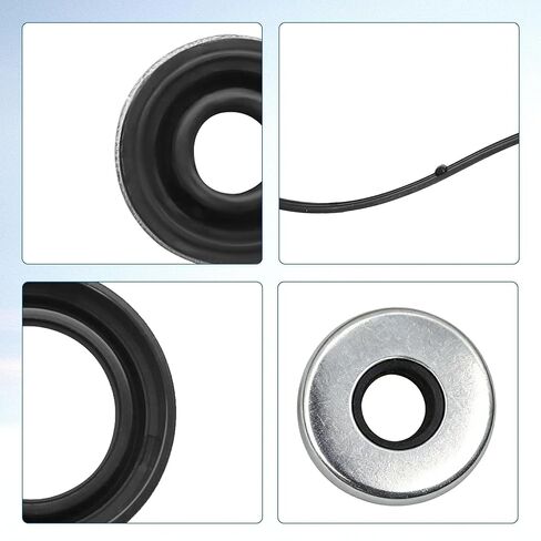 Engine Valve Cover Gasket Set Fit for 2003-2009 Accord Odyssey Pilot Ridgeline Acura RL TL MDX 3.0L 3.5L V6 Replace VS50607R 12030-RJA-010 12341-RCA-A00 12030-RCA-A00 in Kuwait