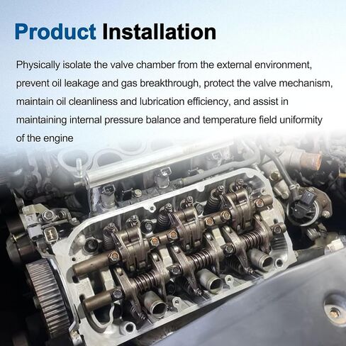 Engine Valve Cover Gasket Set Fit for 2003-2009 Accord Odyssey Pilot Ridgeline Acura RL TL MDX 3.0L 3.5L V6 Replace VS50607R 12030-RJA-010 12341-RCA-A00 12030-RCA-A00 in Kuwait