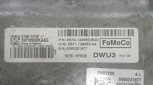 وحدة التحكم في المحرك ECM 2.0L 14-16 متوافقة مع Ford Fusion ES7A-12A650-BGD ES7A12A650BGD in Saudi Arabia