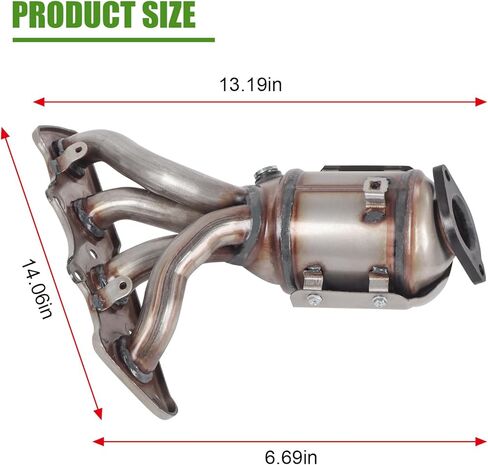 674-891 Catalytic Converter Kit Replacement For Hyundai 1.6L, Kia 1.6L,2012-2017, Replace 285102BEF1 285002BSNA in Kuwait