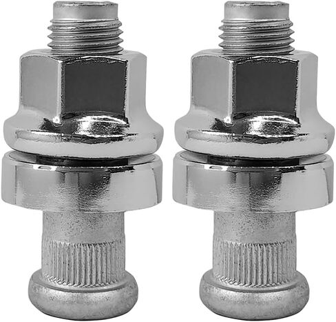 4 قطعة M14x1.5 مجموعة صامولة العروة من الكروم 611-246 متوافقة مع 2003-2022 Ford F250 F350 F450 F550 Super Duty؛ 2015-20 ترانزيت 150 250 350 HD #2C2Z1012AA BK3Z-1012-A in Saudi Arabia