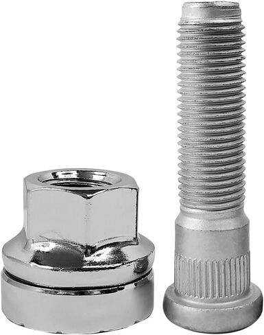 4 قطعة M14x1.5 مجموعة صامولة العروة من الكروم 611-246 متوافقة مع 2003-2022 Ford F250 F350 F450 F550 Super Duty؛ 2015-20 ترانزيت 150 250 350 HD #2C2Z1012AA BK3Z-1012-A in Saudi Arabia