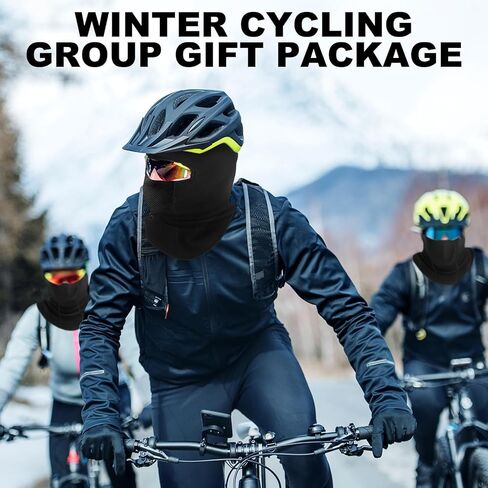 6 Pcs Balaclava Face Ski Mask with Movable Design for Men Women Fleece Winter Face Covering for Cold Weather Skiing Outdoor Work in Kuwait