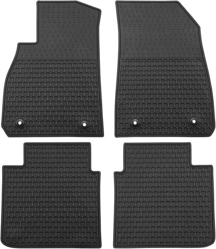 Car Floor Mat Rubber Custom Fit for Cadillac XTS 2019 2018 2017 2016 2015 2014 2013 Black Auto Floor Liners All Weather Heavy Duty Odorless in Kuwait
