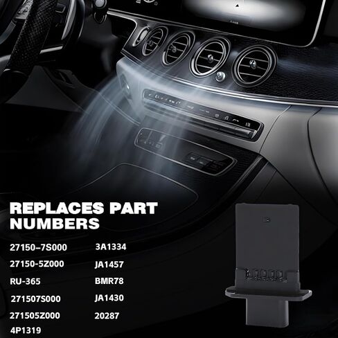 مقاوم محرك منفاخ مروحة HVAC المتوافق مع Armada Frontier Pathfinder Quest Titan Xterra يستبدل 27150-7S000 27150-5Z000 271507S000 271505Z000 in Kuwait