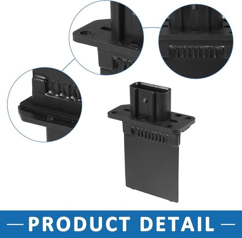 HVAC Blower Motor Resistor Heater for Ford Escape 2008-2012 Plastic Black in Saudi Arabia