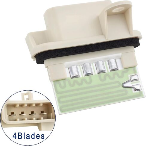 BOXI 973-562 Blower Motor Resistor Fits for Cadillac DeVille 2000-2004 Seville 2000-2003 / OE# 25709317 RU-45 15-80859 in Saudi Arabia
