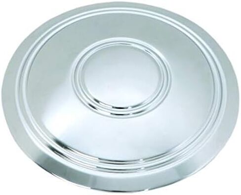 Set of 4 New Chrome 14" 15" Taxi Cab Police Car Style Rally Wheel Center Caps Replacement for Chevrolet Corvette Chevelle Camaro Impala Bowtie in Saudi Arabia