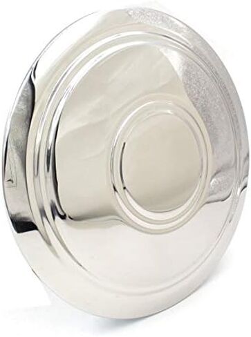 Set of 4 New Chrome 14" 15" Taxi Cab Police Car Style Rally Wheel Center Caps Replacement for Chevrolet Corvette Chevelle Camaro Impala Bowtie in Saudi Arabia