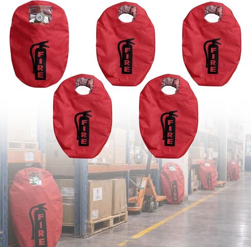 غطاء طفاية حريق - غطاء حماية عالي التحمل من الخدوش والخدوش، 5 رطل، قطعة واحدة in Kuwait
