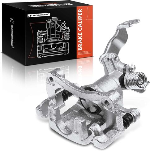 A-Premium Disc Brake Caliper Assembly with Bracket Compatible with Select Infiniti and Nissan Models - G20 1999-2001, Sentra 2000-2001, L4 2.0L - Rear Left Driver Side in Saudi Arabia