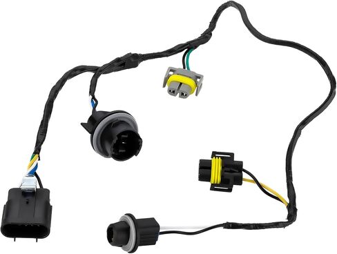Headlight Wiring Harness Connector Compatible with Chevy Malibu 2008 2009 2010 2011 2012 Replacement 15930264 645-539 645539 in Saudi Arabia