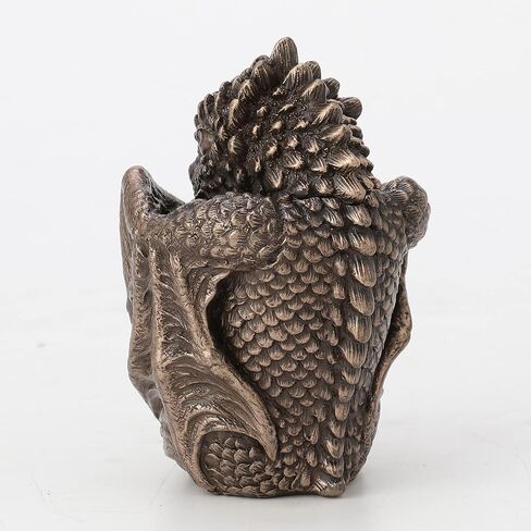 Veronese Design 3 1/2" Baby Dragon Resin Figurine Secret Stash Box Cast Bronze Finish in Saudi Arabia
