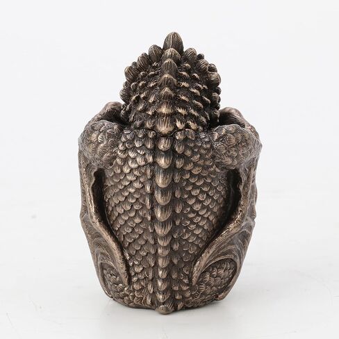 Veronese Design 3 1/2" Baby Dragon Resin Figurine Secret Stash Box Cast Bronze Finish in Saudi Arabia
