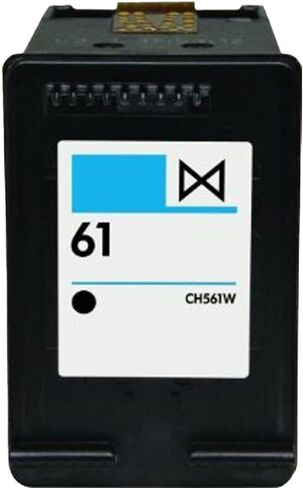 Refilled Ink Cartridge Replacement for HP 61 for Envy 4500 5530 Deskjet 1010 3050 2540 2050 Officejet 2620 Printers (1 Black) in Saudi Arabia